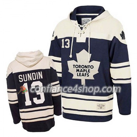 Adidas Maillot de Hockey Toronto Maple Leafs Mats Sundin 13 Bleu Sawyer Chandails à capuchon - Homme